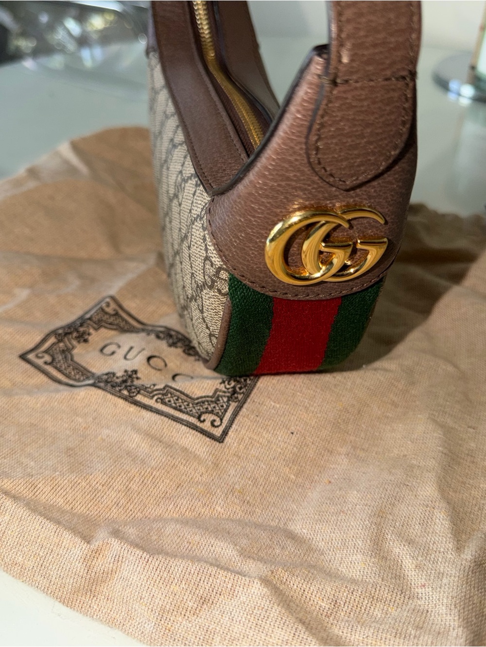 Gucci Ophidia GG Small Shoulder Bag - Picture 11 of 12